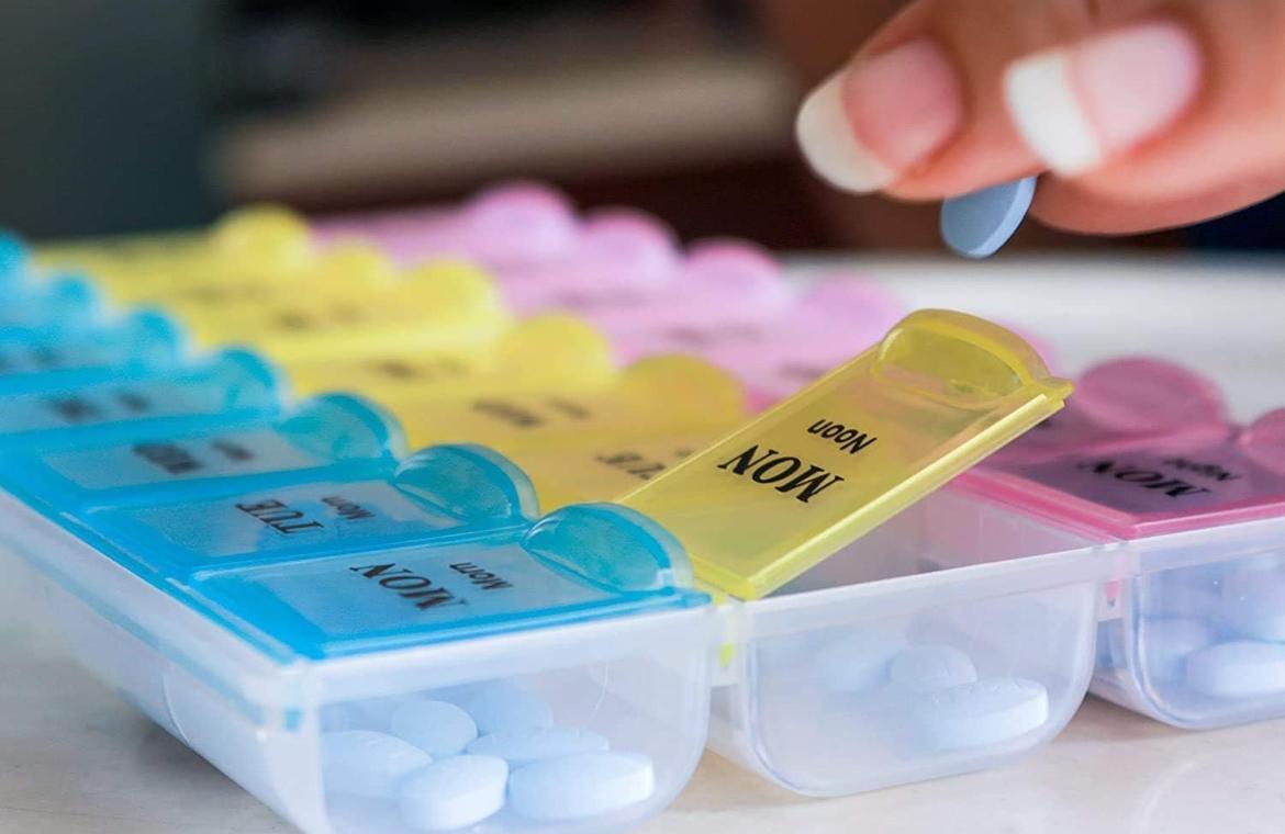 Pill Medicine Organizer