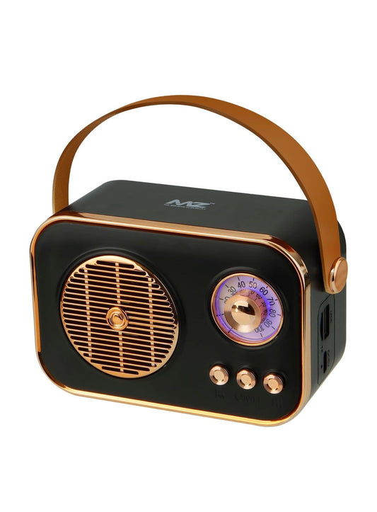 MZ M209 (Portable Bluetooth Speaker) Dynamic Thunder Sound with High Bass, 5W Power with 1200mAh Battery (Black)