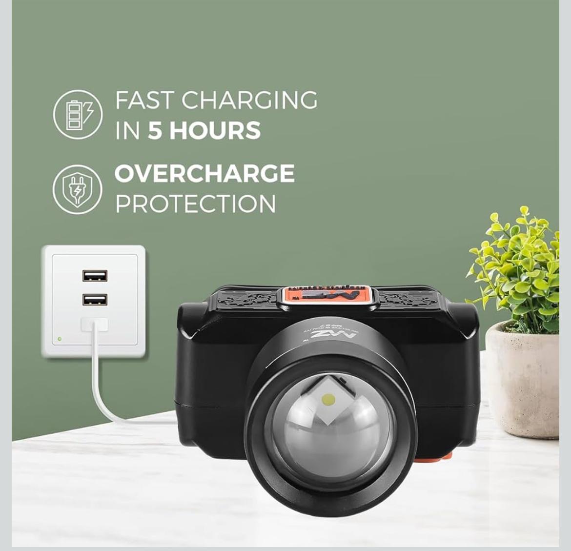 MZ Rechargeable LED Headlamp,