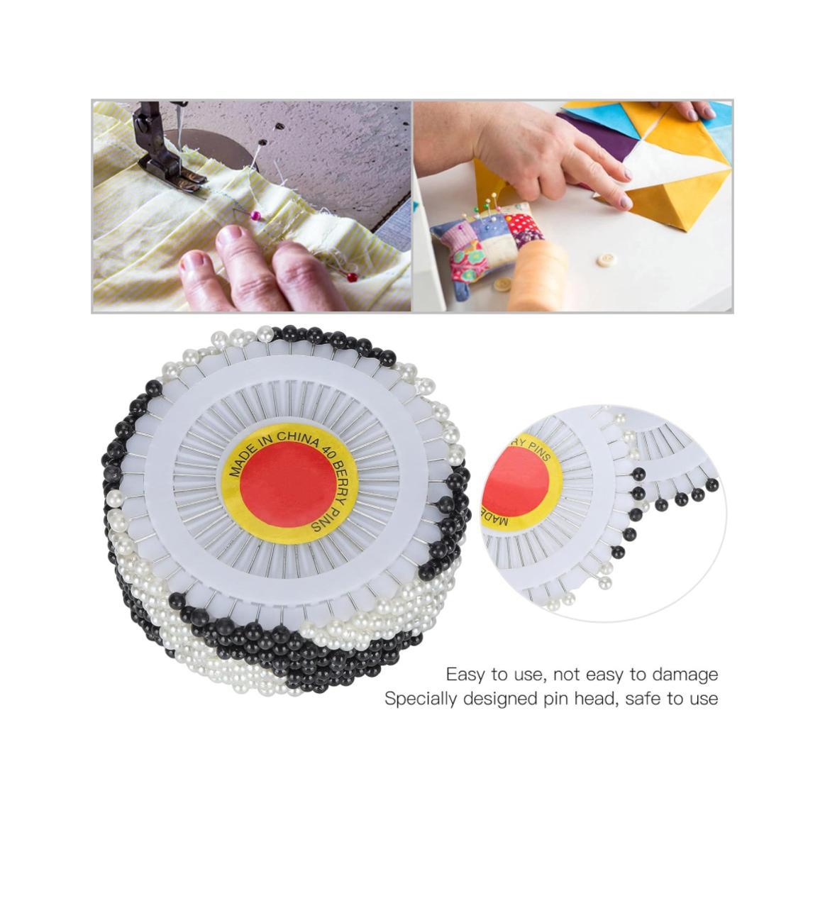 Dressmaking Wedding Decorating Sewing Pins Craft (6 SET)