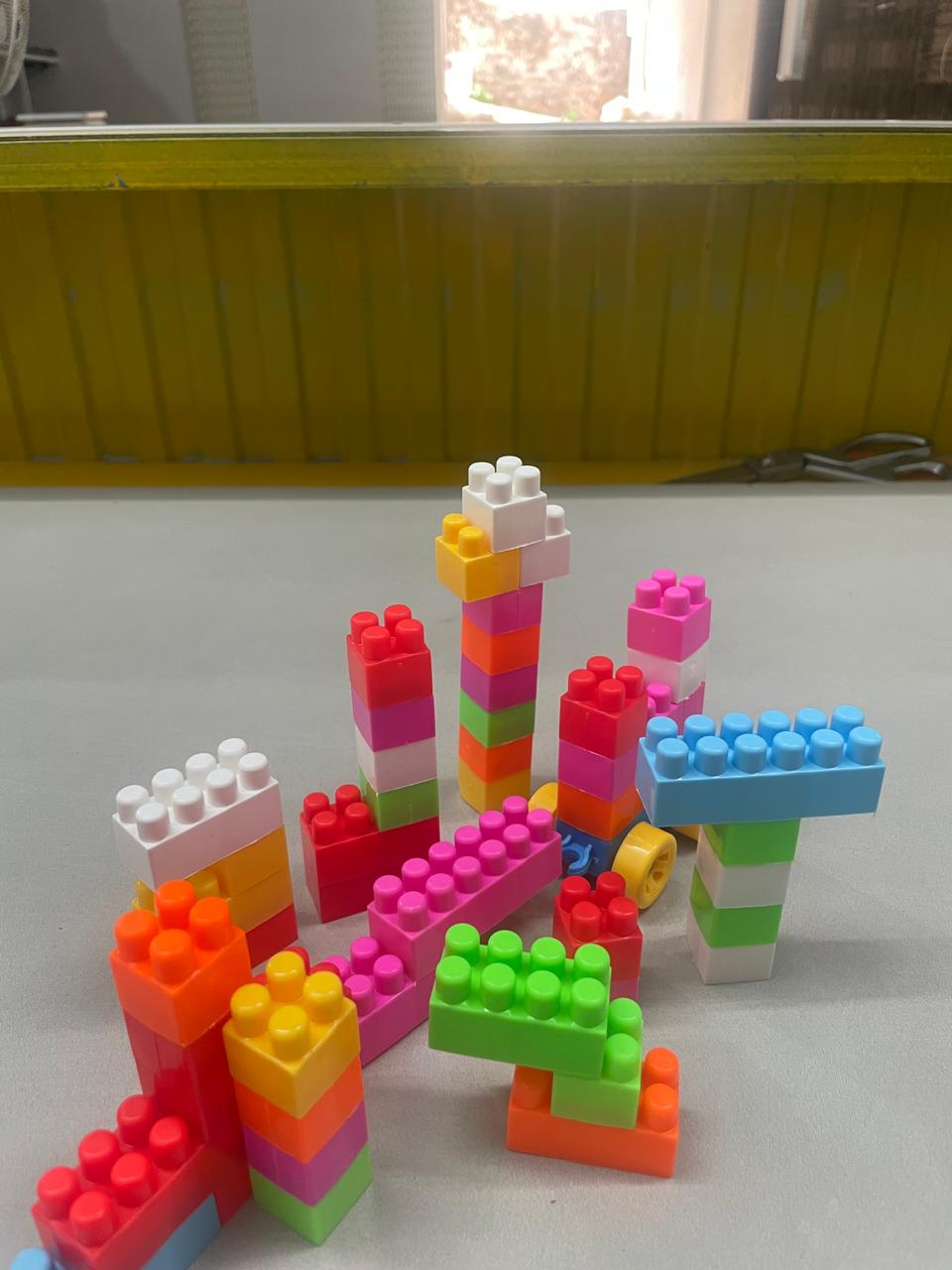 ZUED Building Blocks for Kids,Blocks for Kids, (Approx 50 Piece) (Train Building Block)