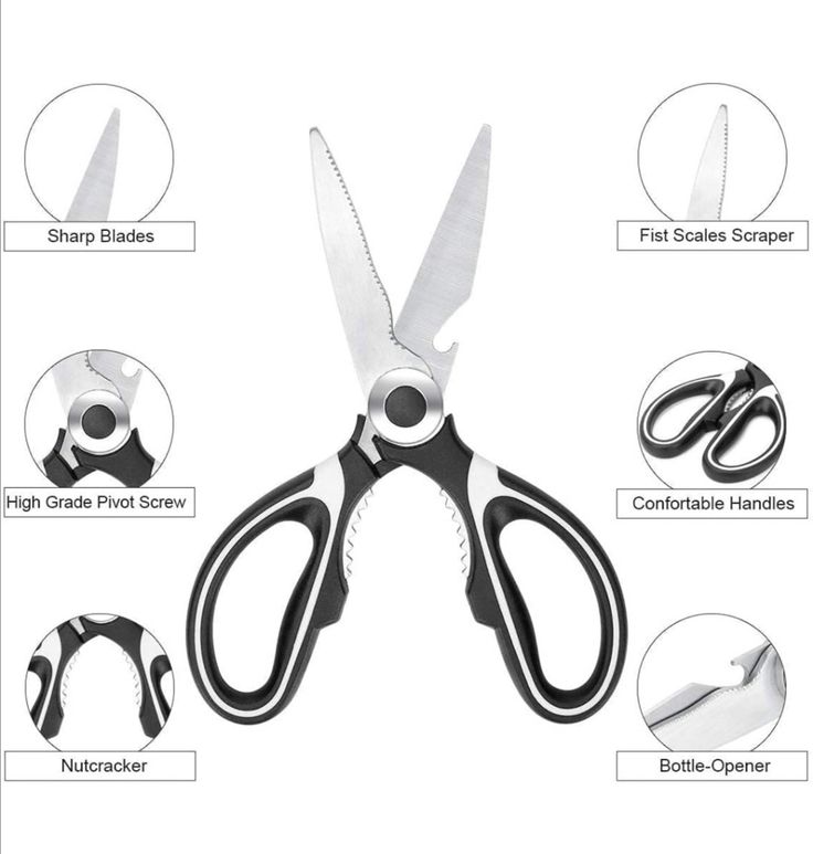 Multi Purpose Kitchen Utility Scissors