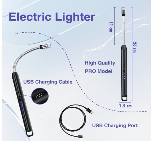Rechargeable Electric Gas Lighter