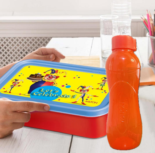 MILTON TIFFIN SET AND WATER BOTTLE