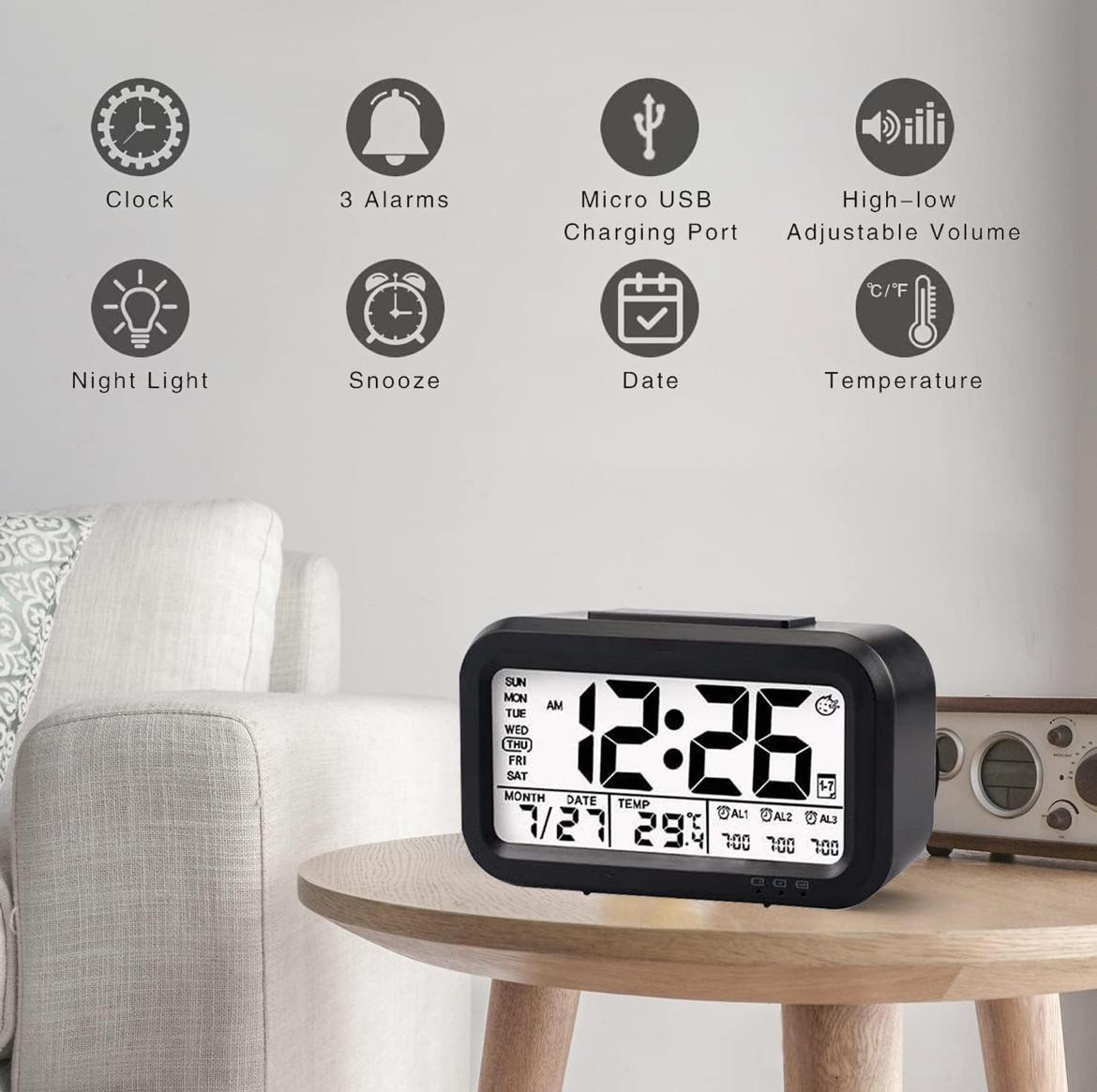 SQUARE DIGITAL CLOCK