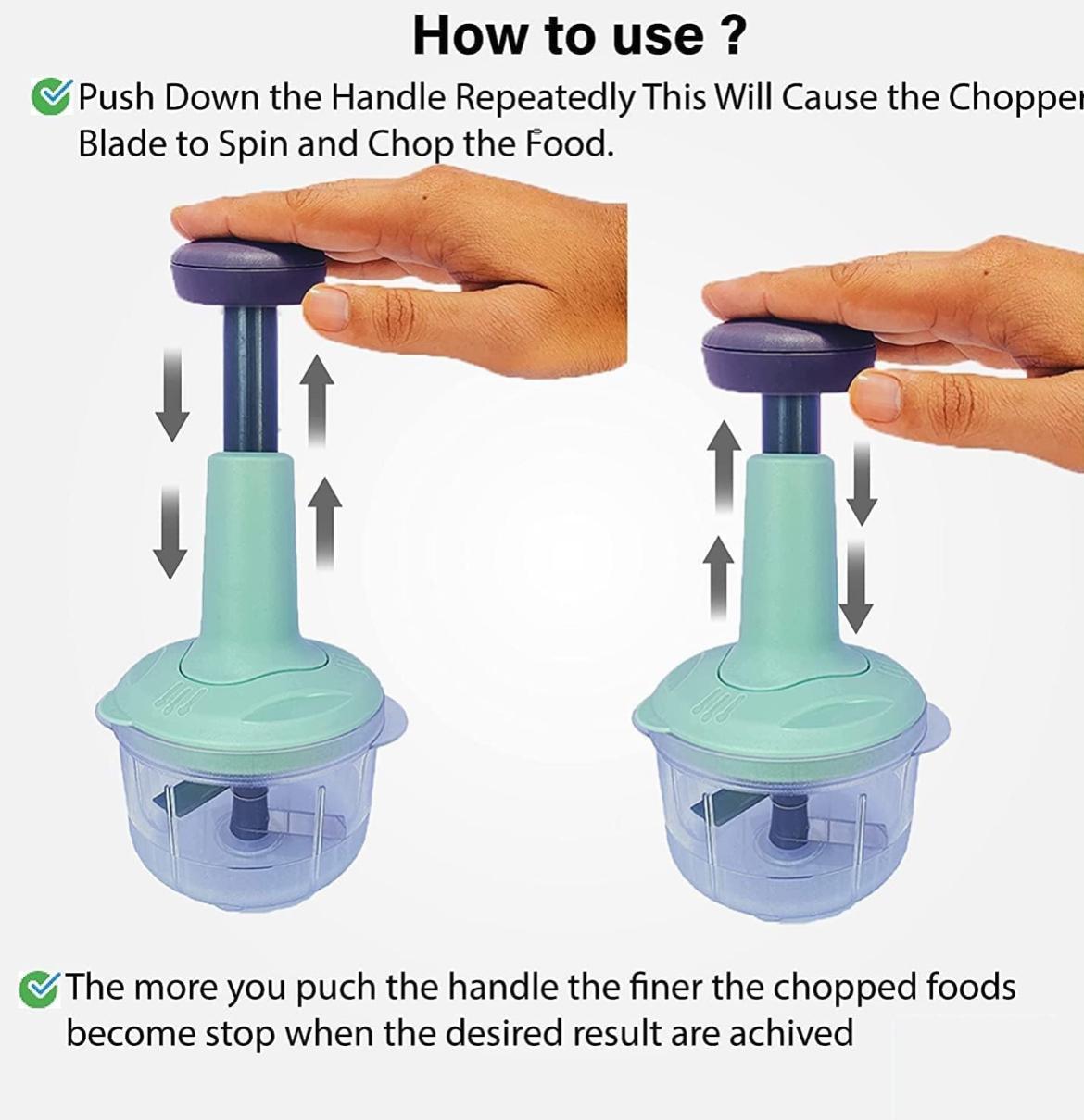 Hand - Press Chop Fruit, Vegetable