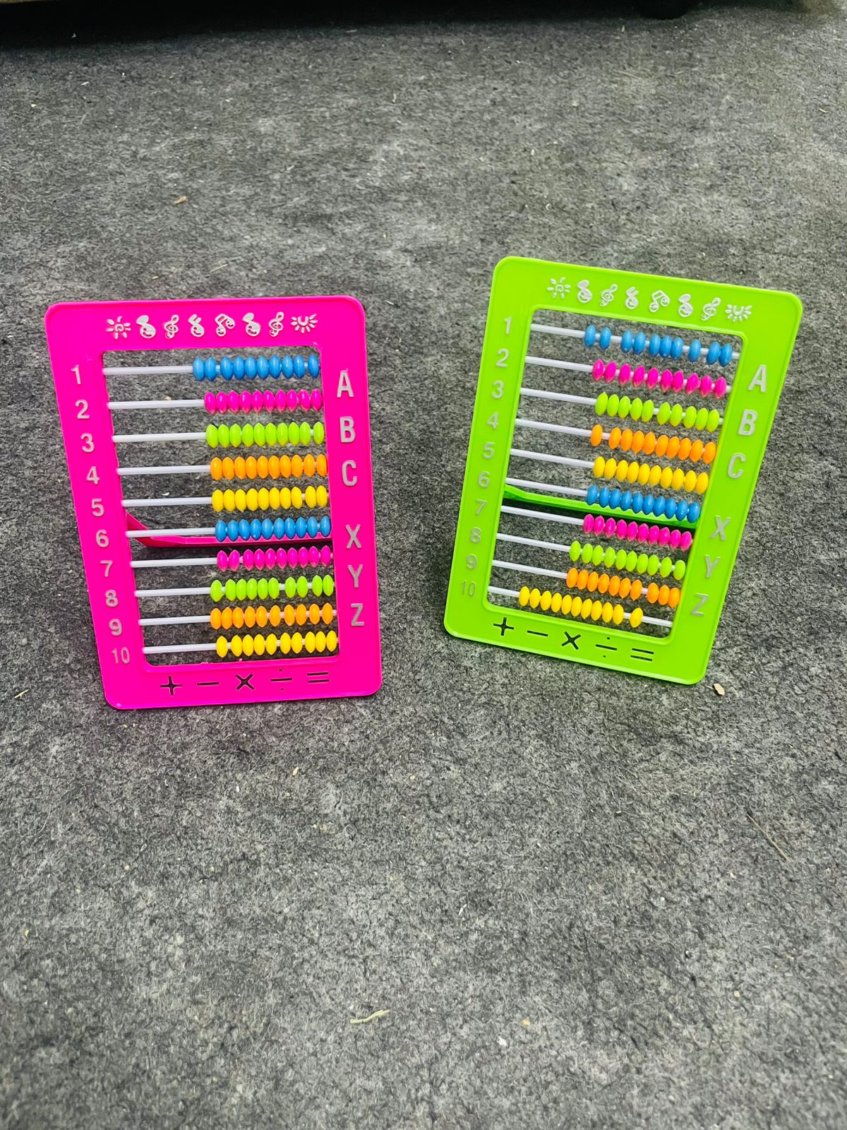 Kids education abacus 🧮 toy Pack of 2 /. 7”x5” size