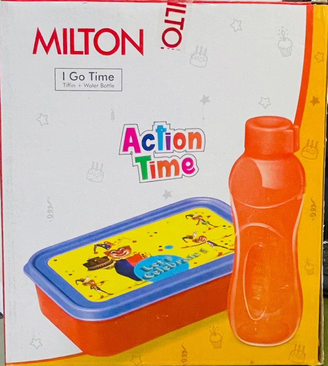 MILTON TIFFIN SET AND WATER BOTTLE