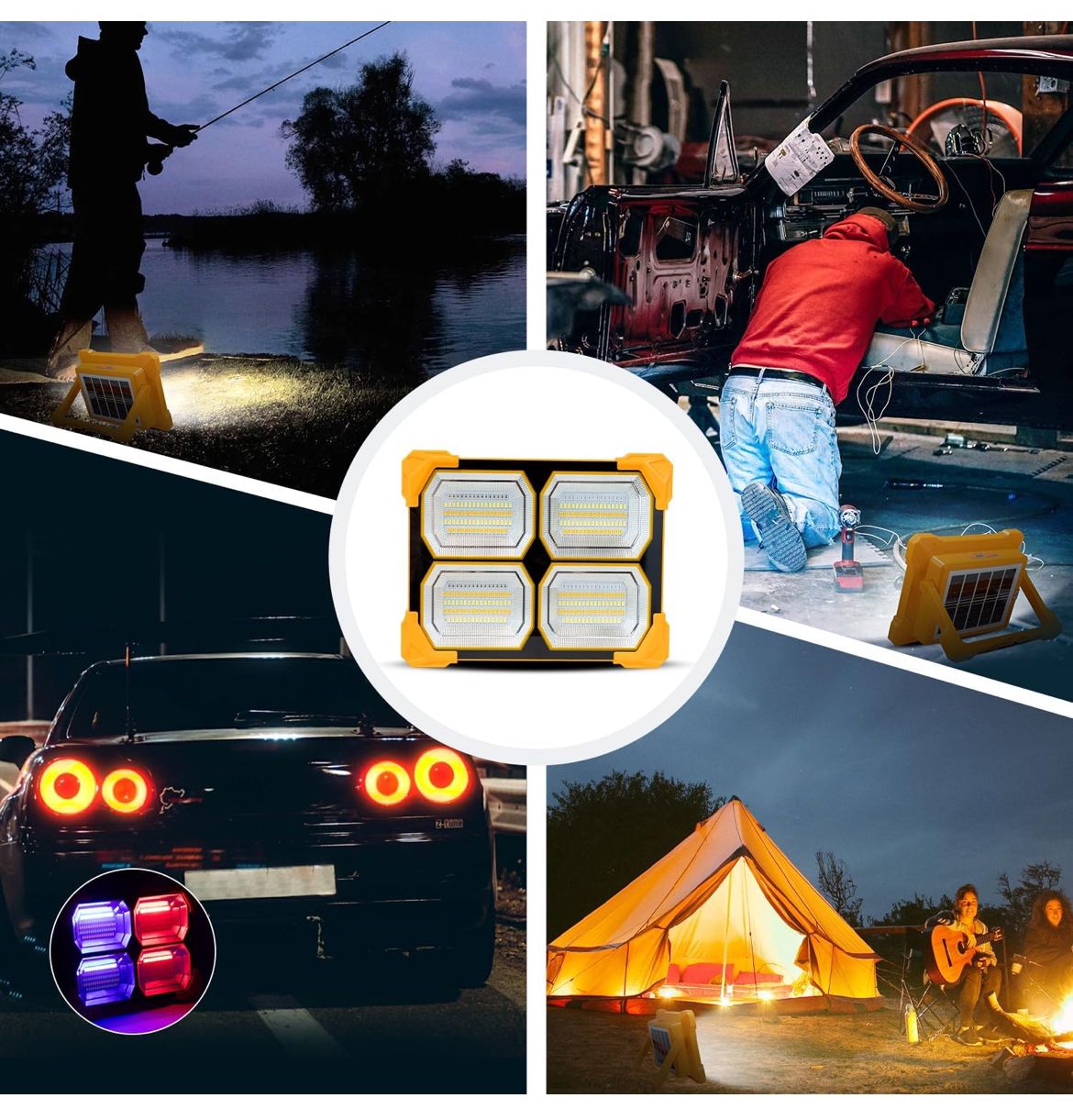 Portable LED Work Solar Light